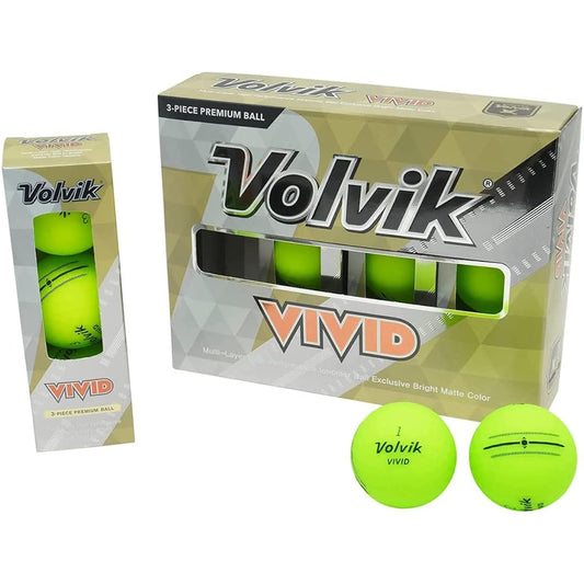 2022 Volvik Golf Ball VIVID 22 Green