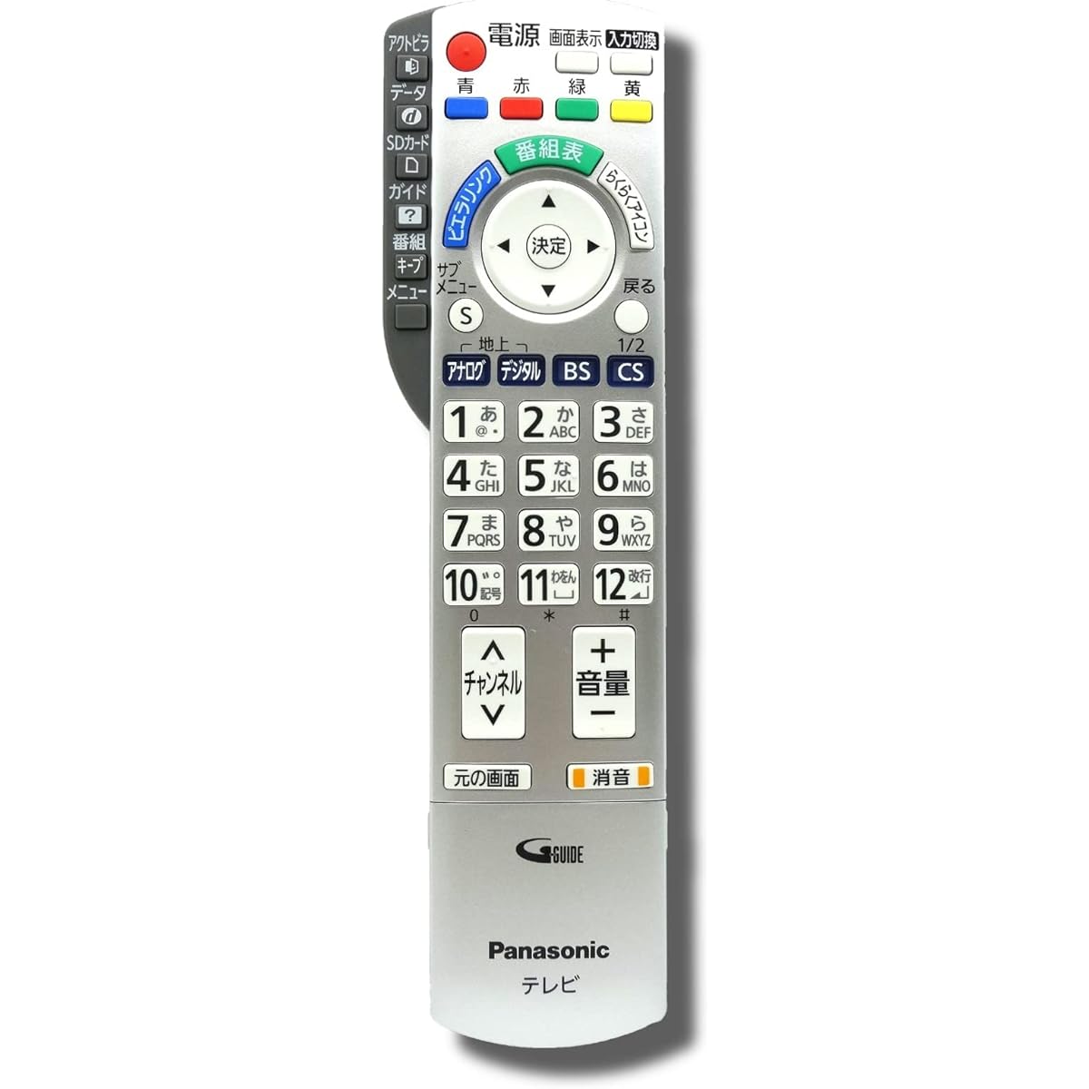 Panasonic TV remote control N2QAYB000324