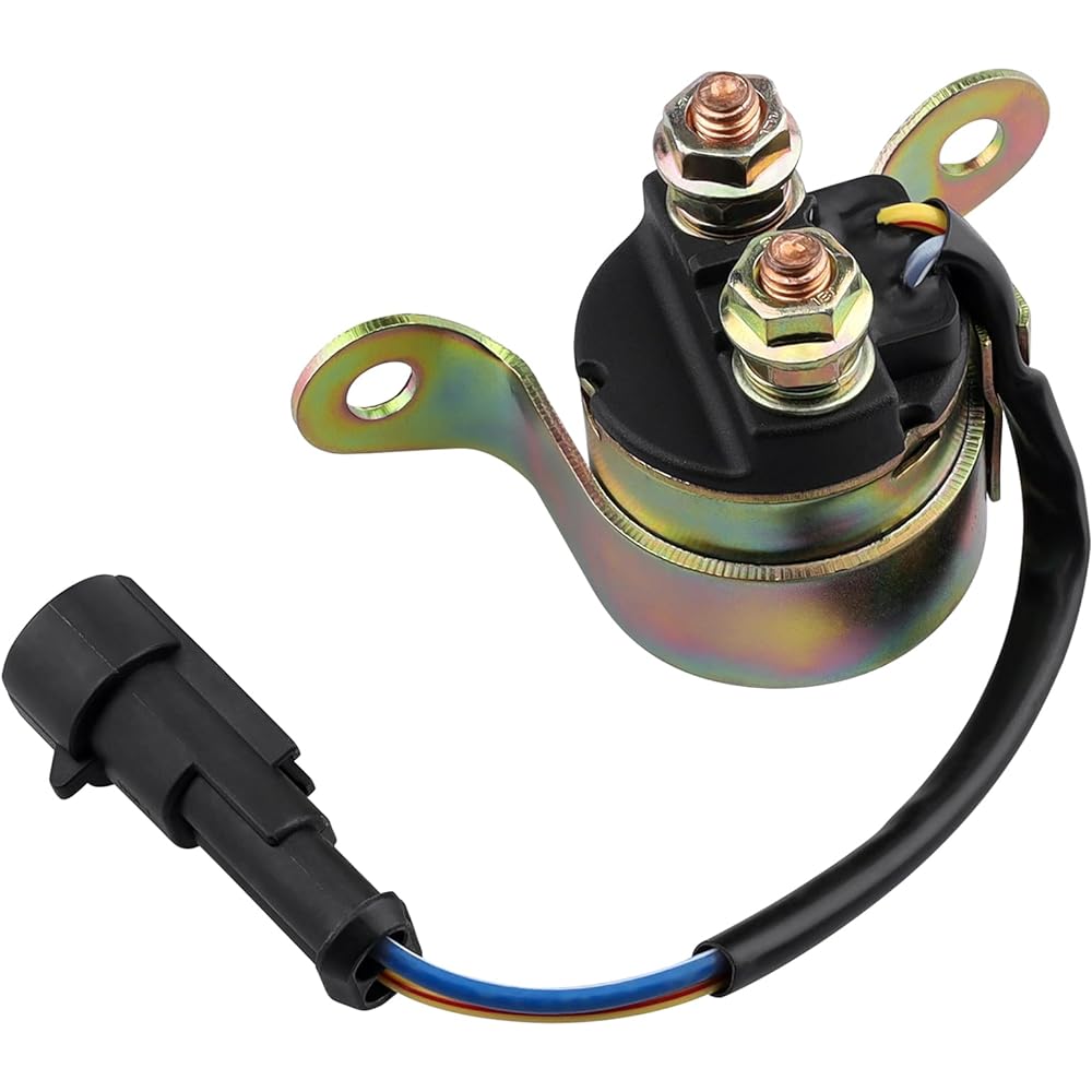 Sollon Starter Solenoid Relay for Polaris Ranger 400 500 800 RZR EFI 2007-2014 Sportsman 400 450 500 700 800 2006-2014 Trail Boss 330 2007-2012 Hawkeye Scrambler Trail Boss