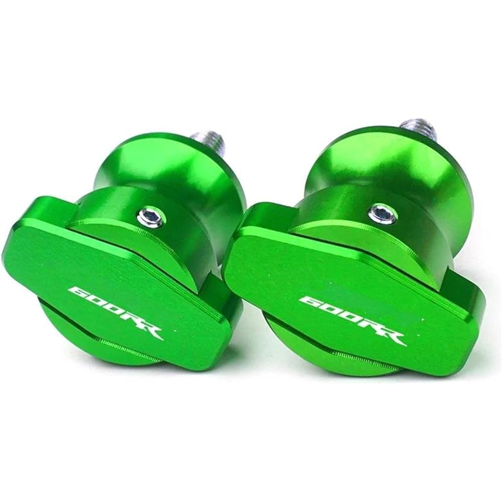 Bike Stand Screw Slider 8mm Motorcycle Swing Arm Slider Spool Stand Slider Screw For CBR600RR CBR 600RR 600 RR 2003-2013 2014 2015 2016 2017 (Color: Green)
