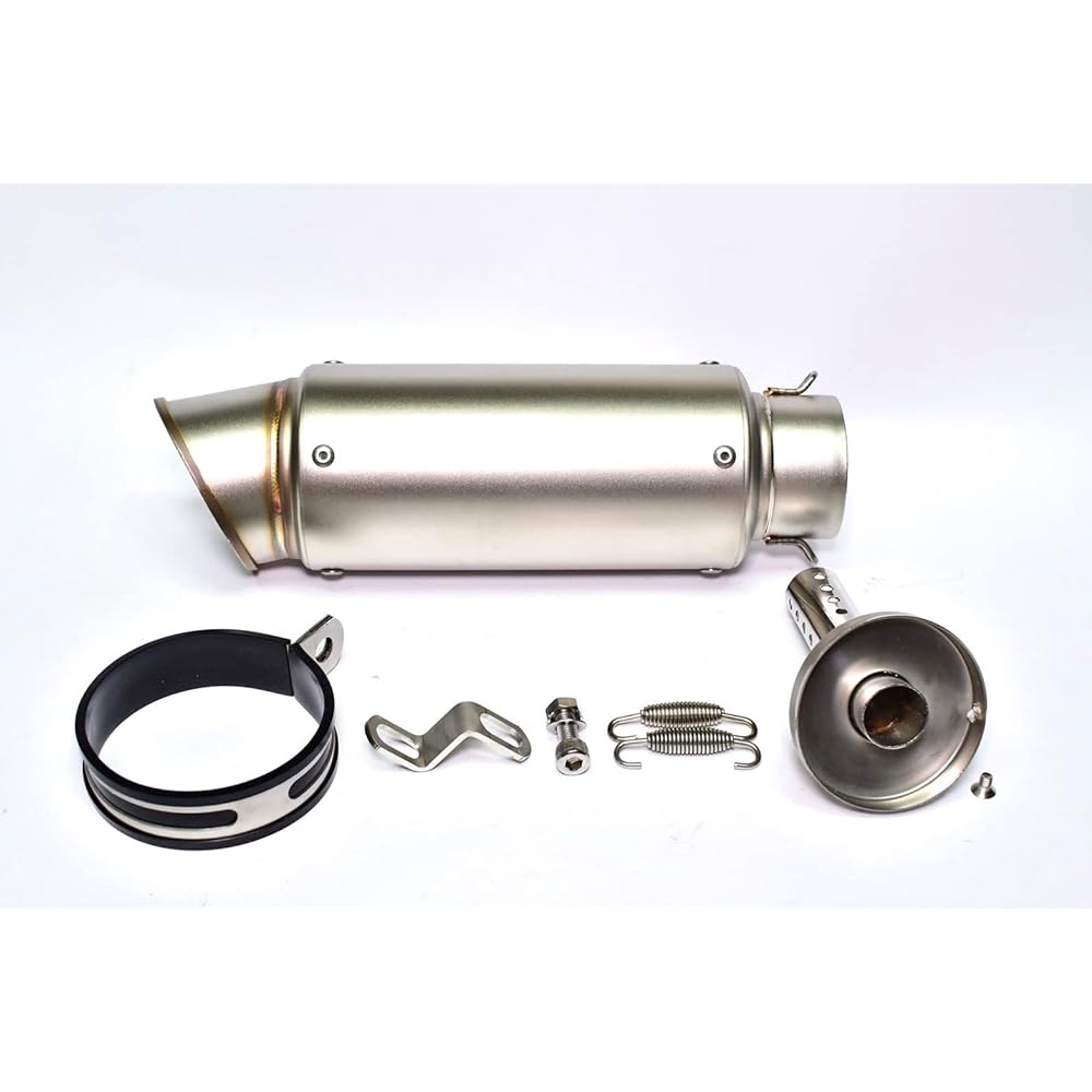 General Purpose! 300MM 60.5MM Muffler Silencer (Stainless Steel)