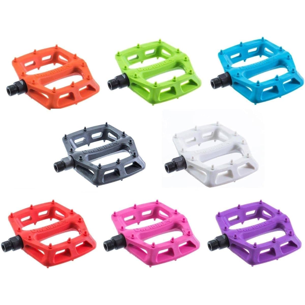 DMR (DMR) V6 PLASTIC PEDAL CRO-MO AXLE GREEN