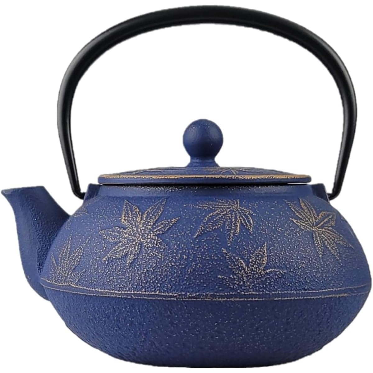 Iwachu Teapot 5 Type Maple Gold/EBU 0.65L Enamel Inside Nambu Ironware 45749
