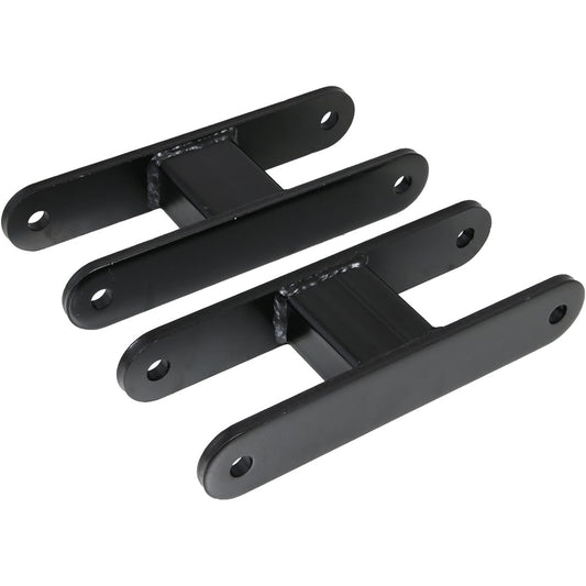 Rocktrix Steel Rear Shackle -2 -inch Lift -1995-2001 Ford Explorer and 2001-2005 Compatible with Sports Trucks -Black Leveling Kit