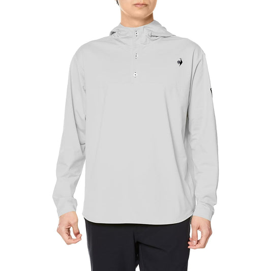 [Le Coq Sportif] Long Sleeve Shirt Sweat Absorbent Quick Drying Stretch UPF15 Hooded Golf QGMVJB02 Men's