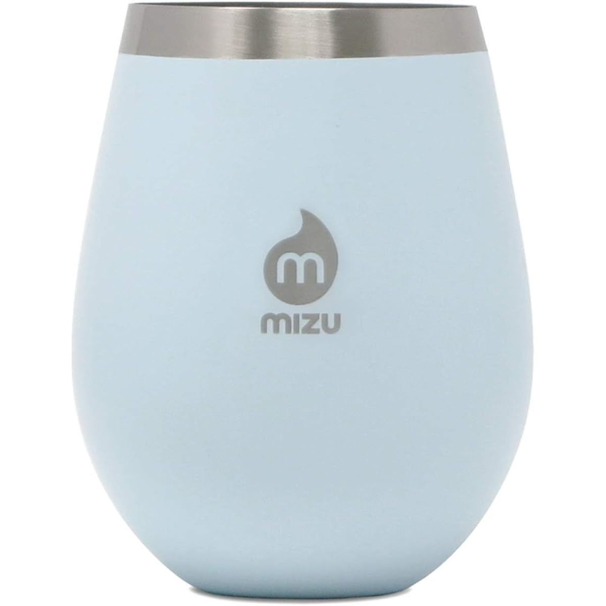 Mizu Wine Cup - 17oz Stainless Steel Single Wall Cup Ice Blue One Size