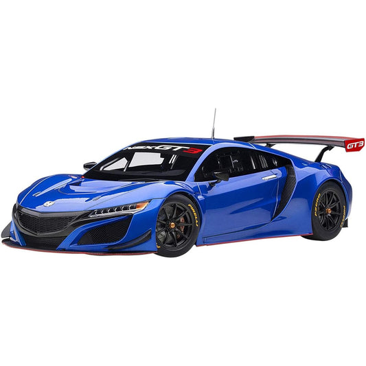 AUTOart 1/18 Honda NSX GT3 2018 Hyper Blue Finished Product 81896