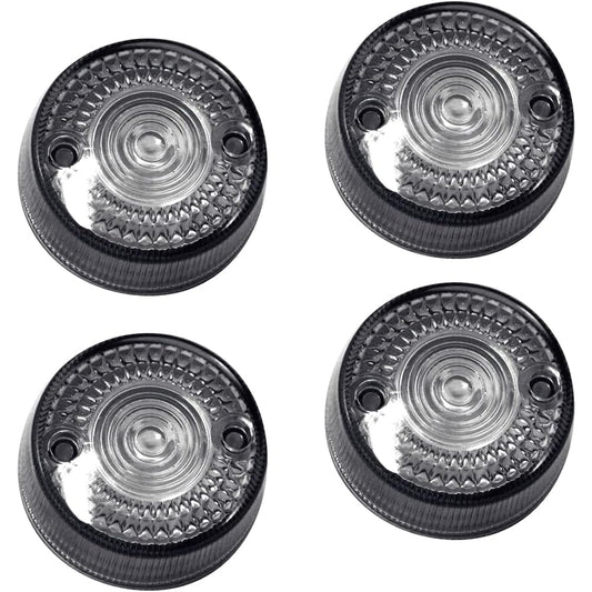 MADMAX Honda Super Cub C50/C70/90 Standard/Deluxe Turn Signal Lens Smoke Set of 4 MM11-H003-SM-4