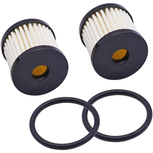Fuel Filter Kit 0707-0012 61011-04A Compatible with Harley-Davidson FLD/FLHR/FXD/FXDWG/FXDXI/FXSTC 2 Pieces