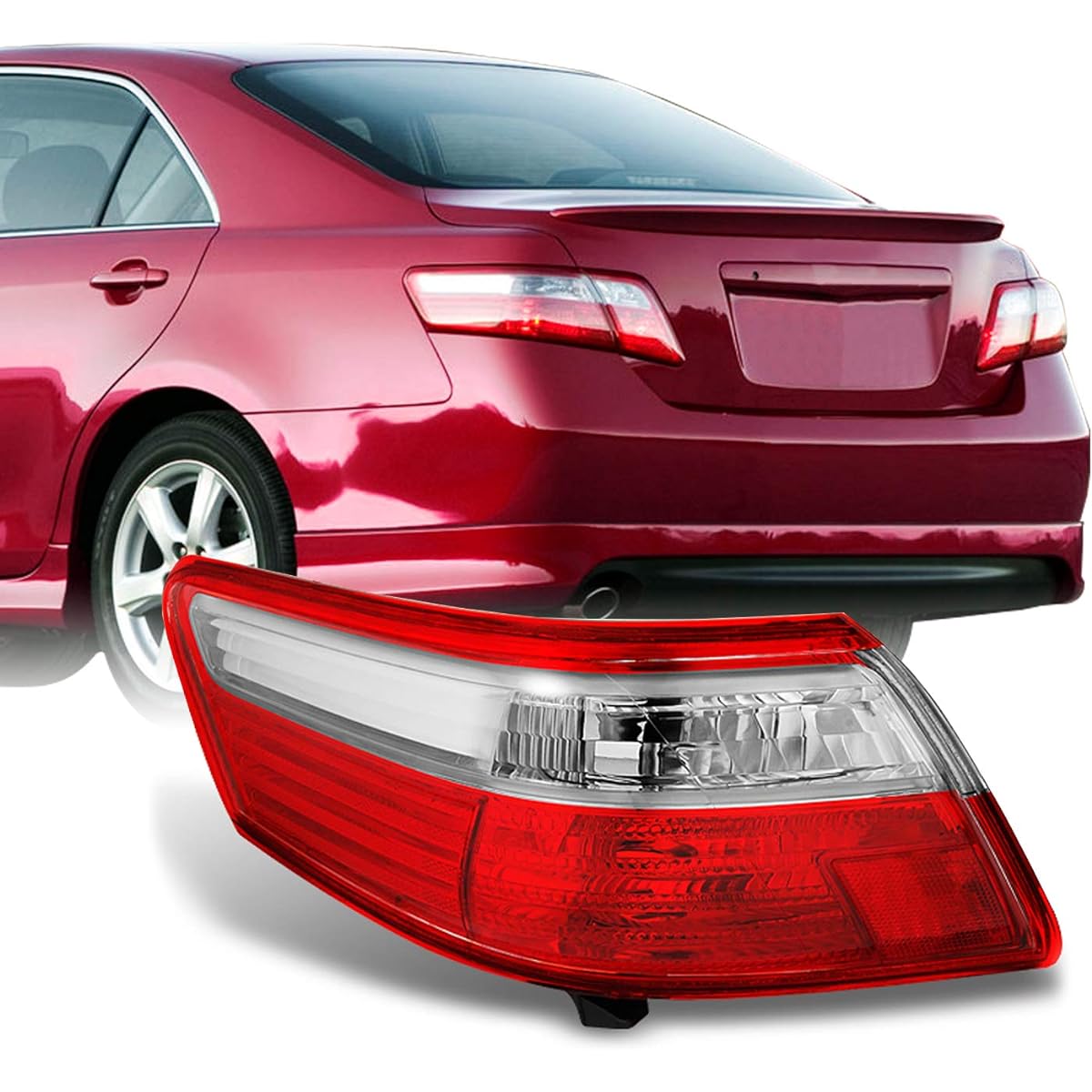 Red Clear Outer Peace Light Light Brake Lamp Driver for Toyota Kamri