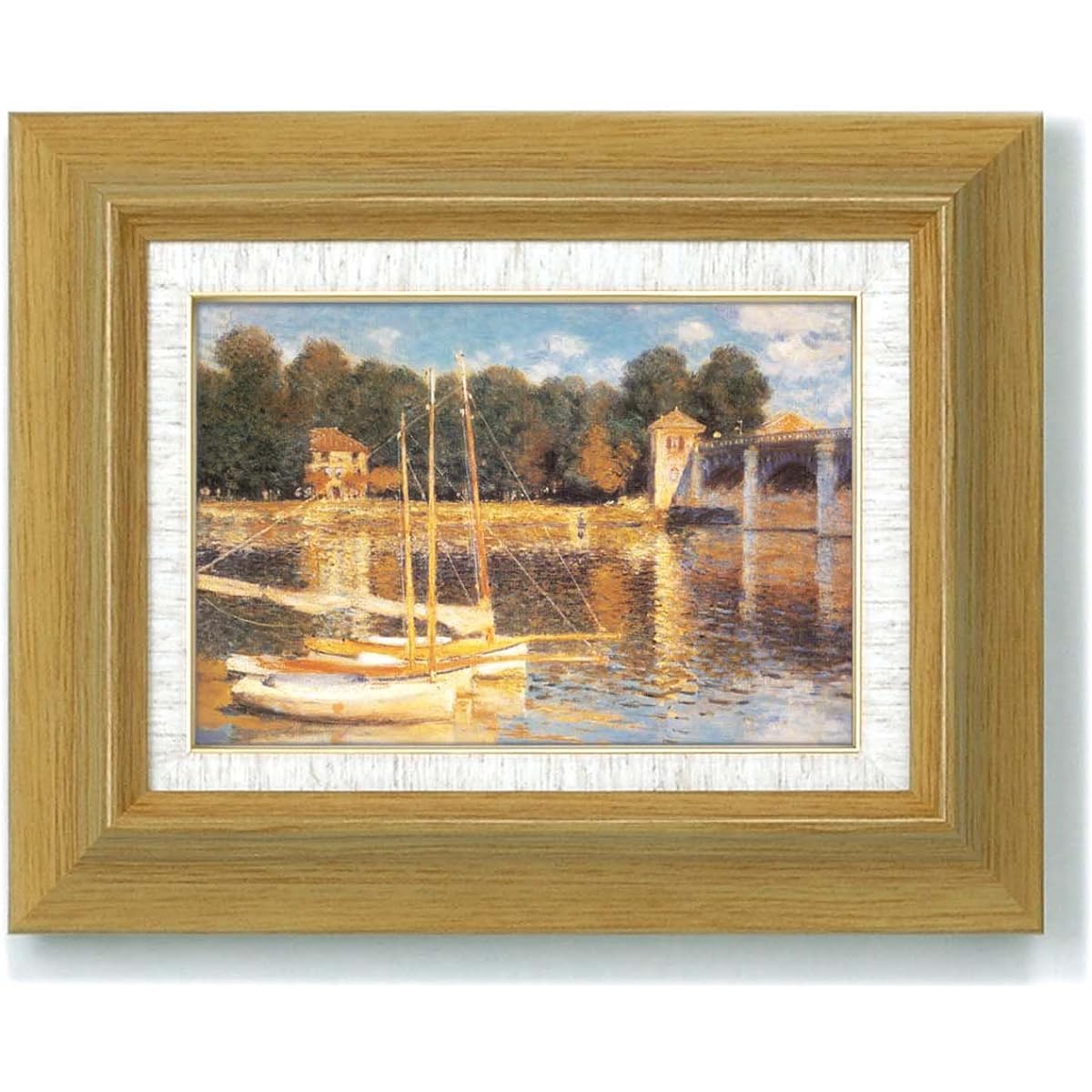 Monet's masterpiece frame 1746440・The Bridge of Argenteuil 1193al
