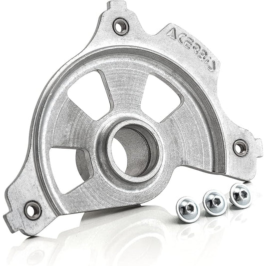 ACERBIS Front Disc Cover Mount Kit Silver KX250X/4T 21-23 KXF450 19 AC-23663
