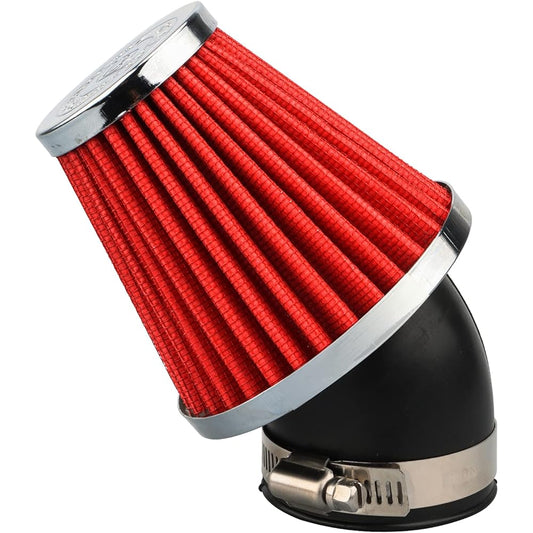 NIBBI Motorcycle Air Filter 48mm Air Filter for Dirt Bike Mini Bike Pit Bike Motocross GY6 ATV