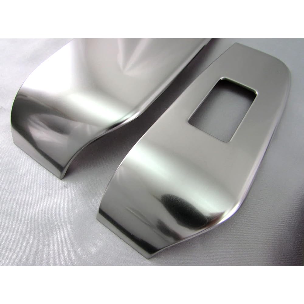 BRIGHTZ Aura E13 Stainless Steel Window Switch Cover 4PC Satin Silver [WIN-SWI-042] FE13 FE13 FSNE13 50613