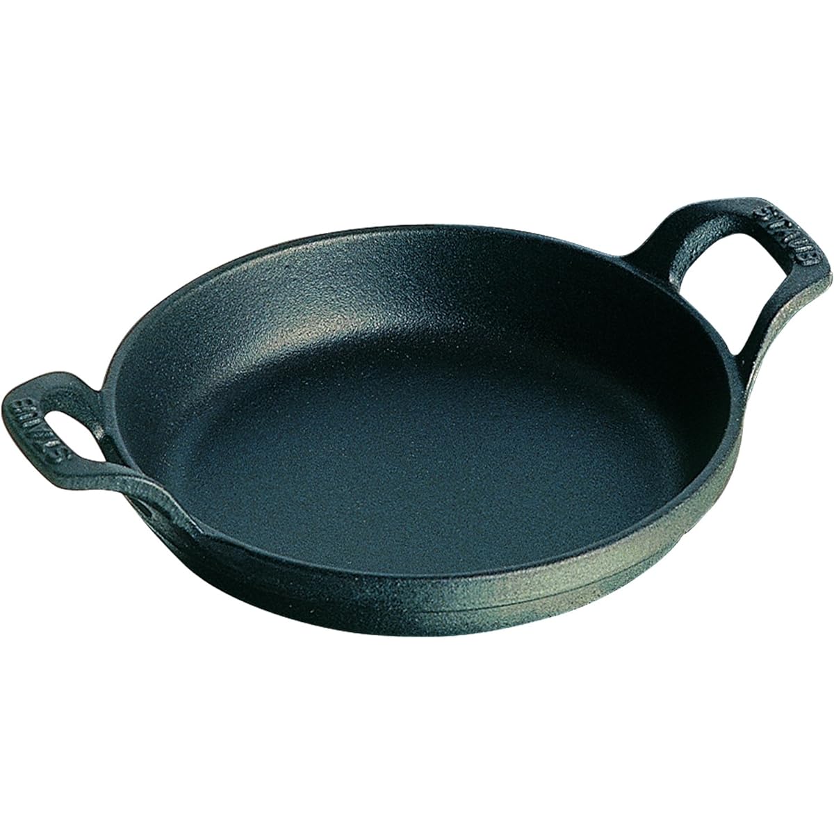 staub "Round Stackable Dish Black 20cm" Enamel Iron Gratin Dish [Authorized Japanese Product] Dish 40509-558