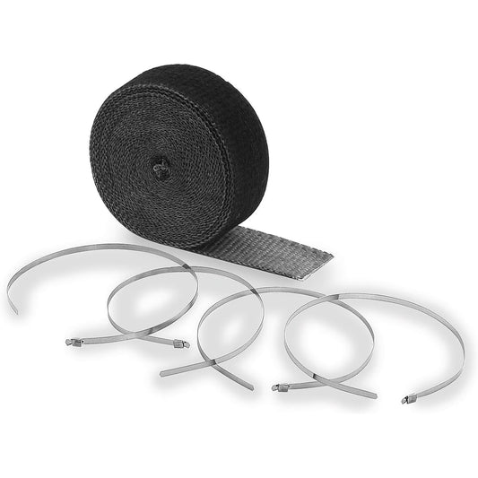 Accel high -temperature exo strap kit black 2 inch x 25 feet 2002BK