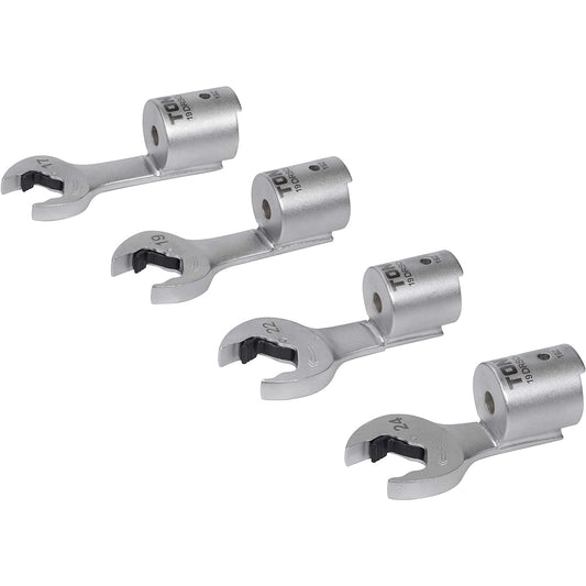 TONE Quick Spanner Head Set for Interchangeable Torque Wrench 19DRSQ40 φ19mm Contents: 4 items