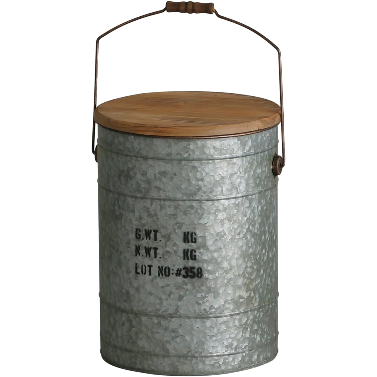 Abite Tablevidon Box Stool Silver WO-501-AA 31.5×41×30.5cm