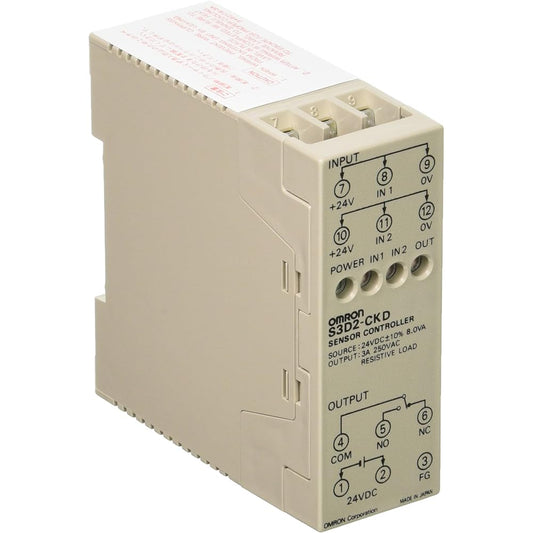 omron sensor controller 2 input 1 output multi-function type power supply DC24V relay output with timer function (official product model number: S3D2-CKD)