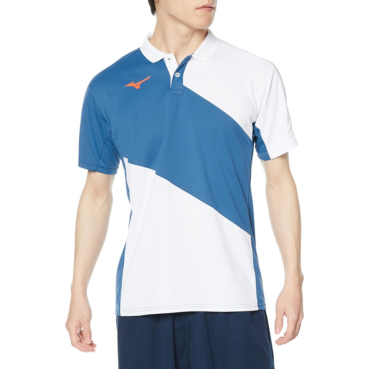 [Mizuno] Tennis Wear Game Shirt Reduced Stickiness Dynamotion Fit 62JA2007