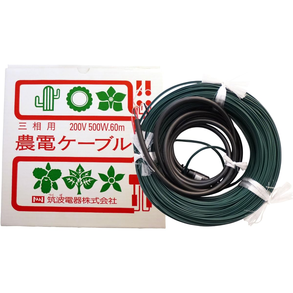Nippon Norden Agricultural Electric Cable Three Phase 200V 500W 60m 3-500