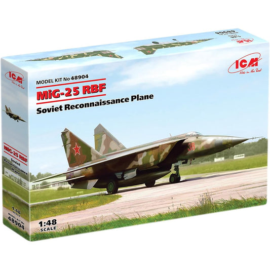 ICM ICM 1/48 Soviet Air Force MIG-25 RBF Plastic Model 48904