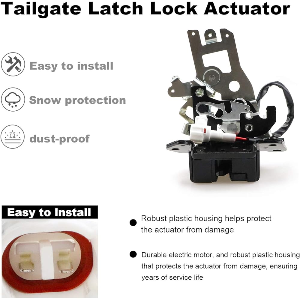 Tail Gate Ratch Rock Actuator 69301-0C010 64680-0C010 931-861 693010C010 646800C010 931861 Integrated Lift Gate Latch Acembris