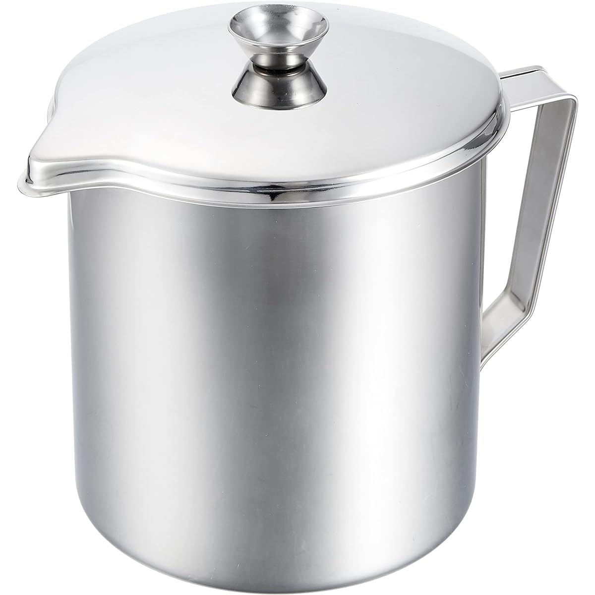 Endo Shoji TKG Oil Container Oil Pot 5L Made of Rust-resistant Stainless Steel and Hygienic Outer Diameter x Height (mm) 180 x 210 Net (30 Mesh) Commercial Use AOI04005