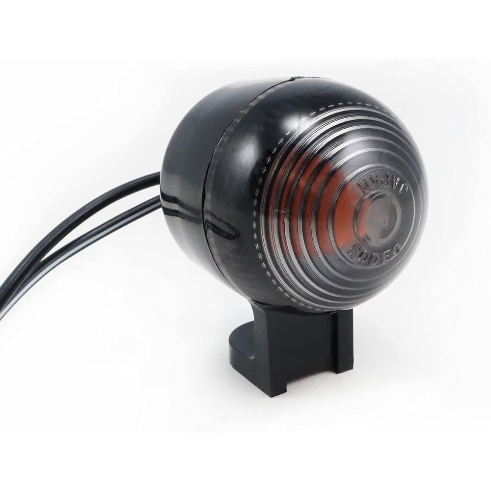 KITACO Warren's Mini Turn Signal Set General Purpose Smoked Lens/Single Ball 102-80-0500-30