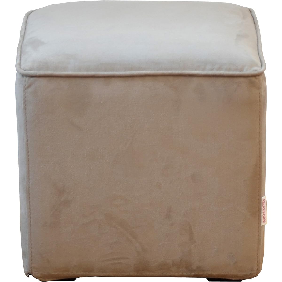 Relax form stool cube mode beige color [limited color] 123219