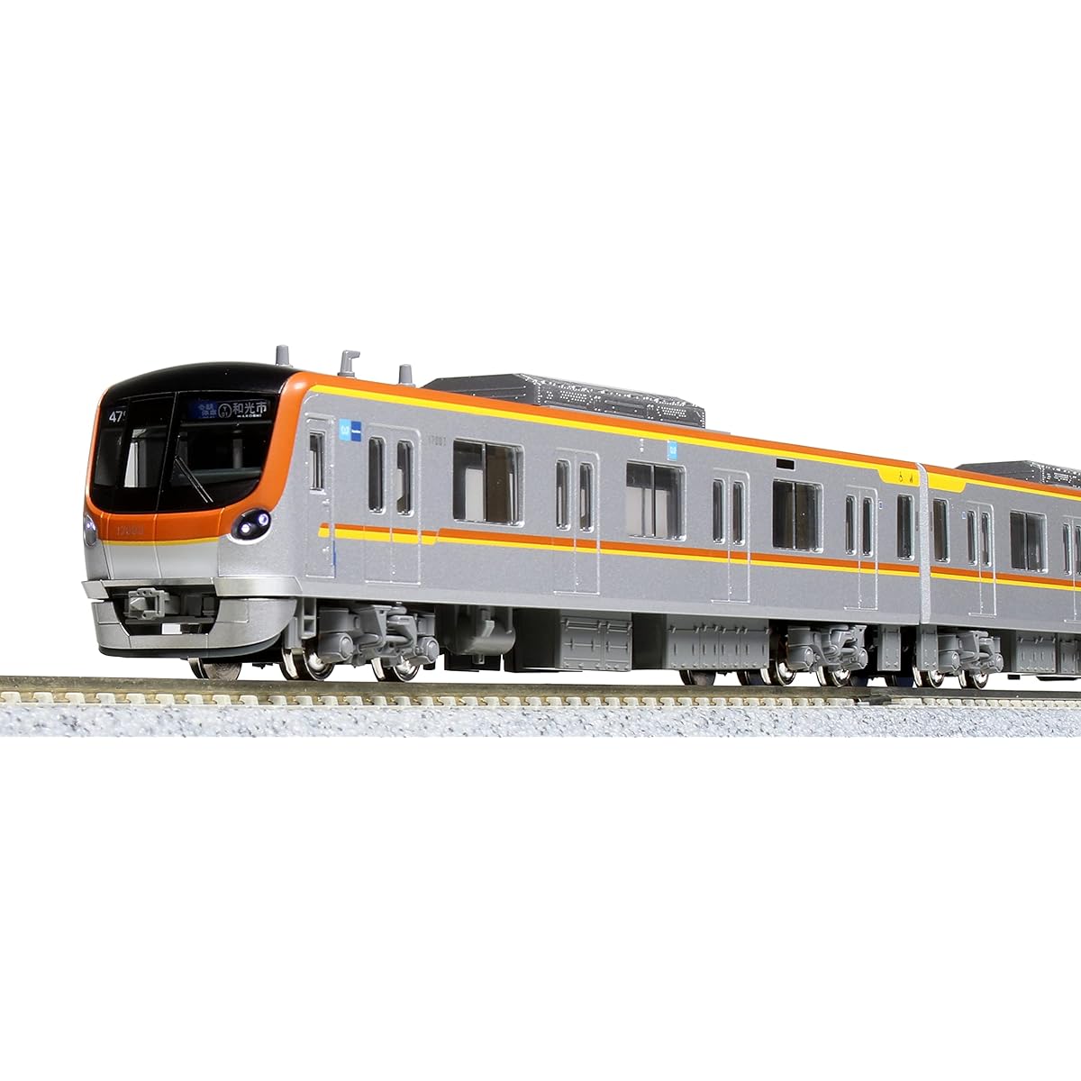 KATO N Gauge Tokyo Metro Yurakucho Line/Fukutoshin Line 17000 Series 6-Car Basic Set 10-1758 Railway Model Train