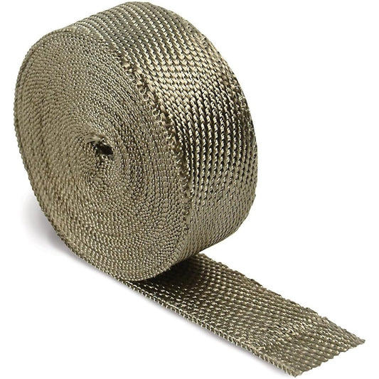 Titanium Exhaust Wrap - 2" x 50 ft - TITANIUM