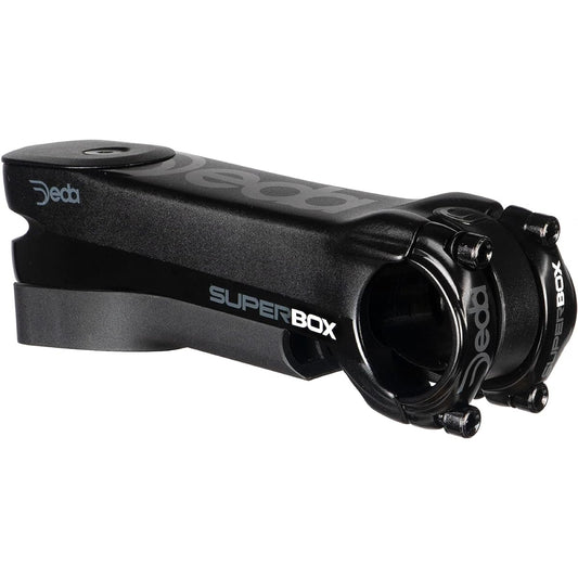 DEDA SUPERBOX POB 31.7/70 DCR Stem Angle: 82 degrees Height: 32mm (47mm with topcover) Color: Polished on Black