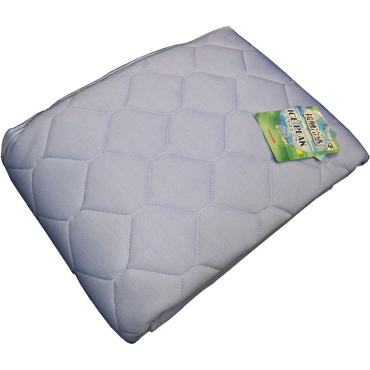 Cool touch soft cool bed pad single blue 628853BO