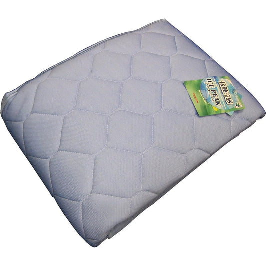 Cool touch soft cool bed pad single blue 628853BO
