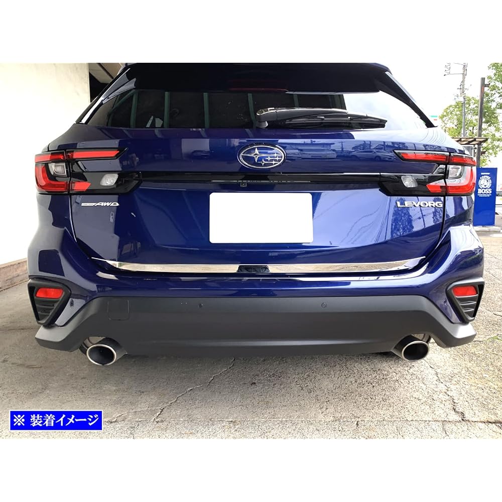 BRIGHTZ Levorg VN5 Super Mirror Stainless Plated Trunk Under Molding [TRU-MOL-197] VN N5 Levorg 50545