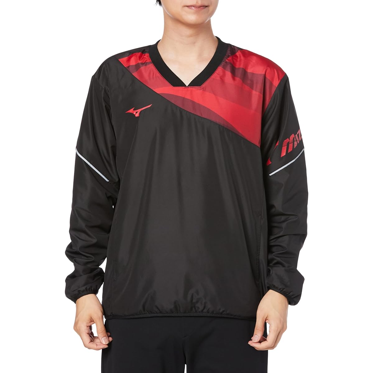 [Mizuno] 62MEA530 Tennis Wear Breath Thermo Breaker Jacket Moisture Absorption Heat Generating Water Repellent Easy to Move