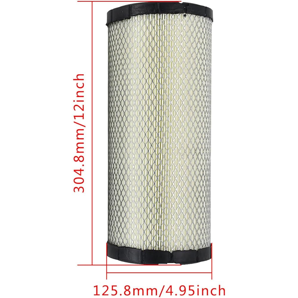 Air filter kit for Donaldson P822768 P822769, R1401-42270 R1401-42280, Re68048 Re68049, 6666333 6669547, AF25553 AF25554, LAF for LAF 8143, 129062-12560, 140-233 4 134-8726, RS3702 RS3703 (inside and outside)