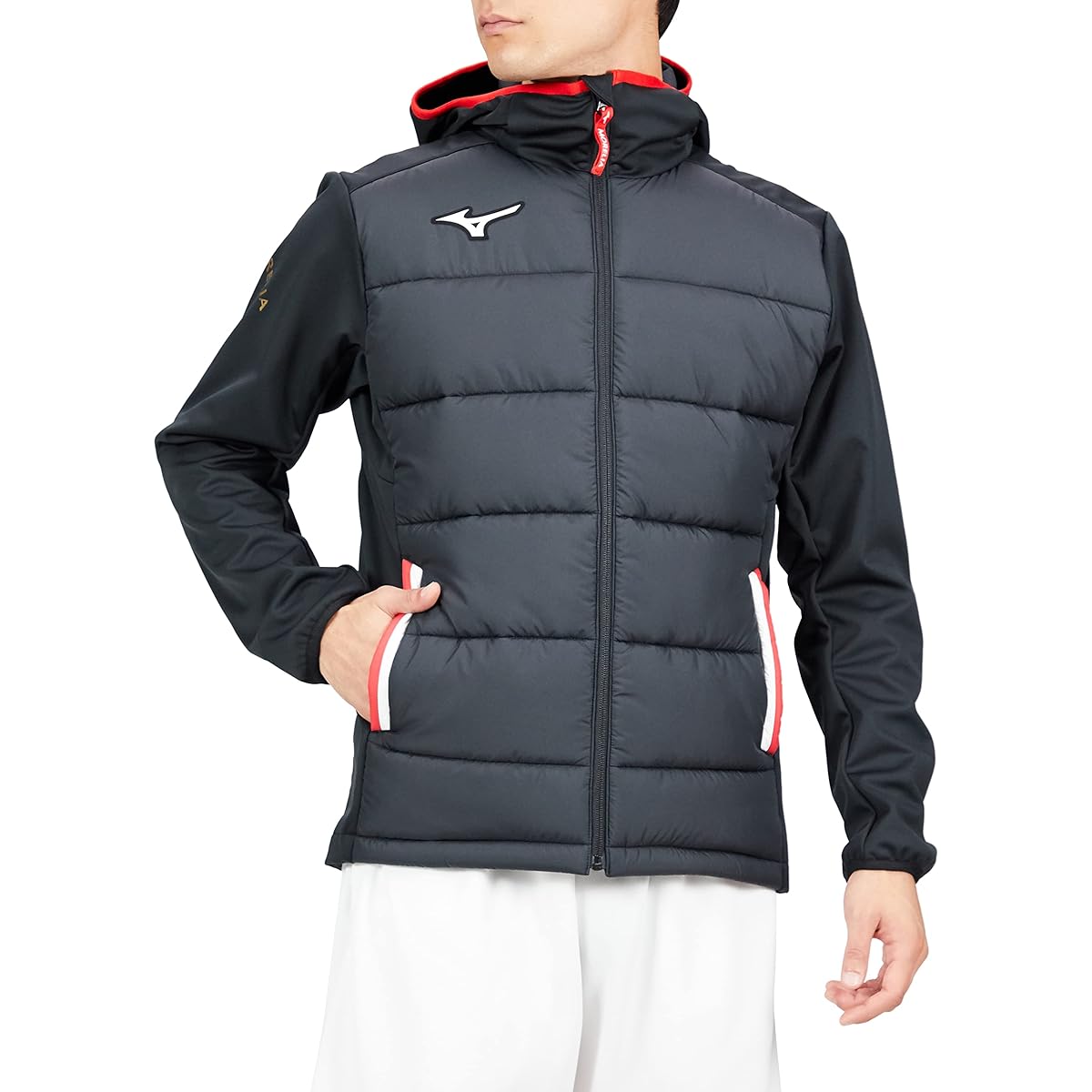 [Mizuno] Soccer Wear Padded Jacket Morelia Windproof P2ME2501