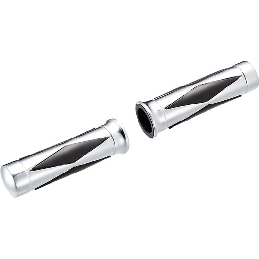 [1 month warranty included] Grip Diamond Cut Aluminum Grip 25.4mm 1 inch [ainet] 4618