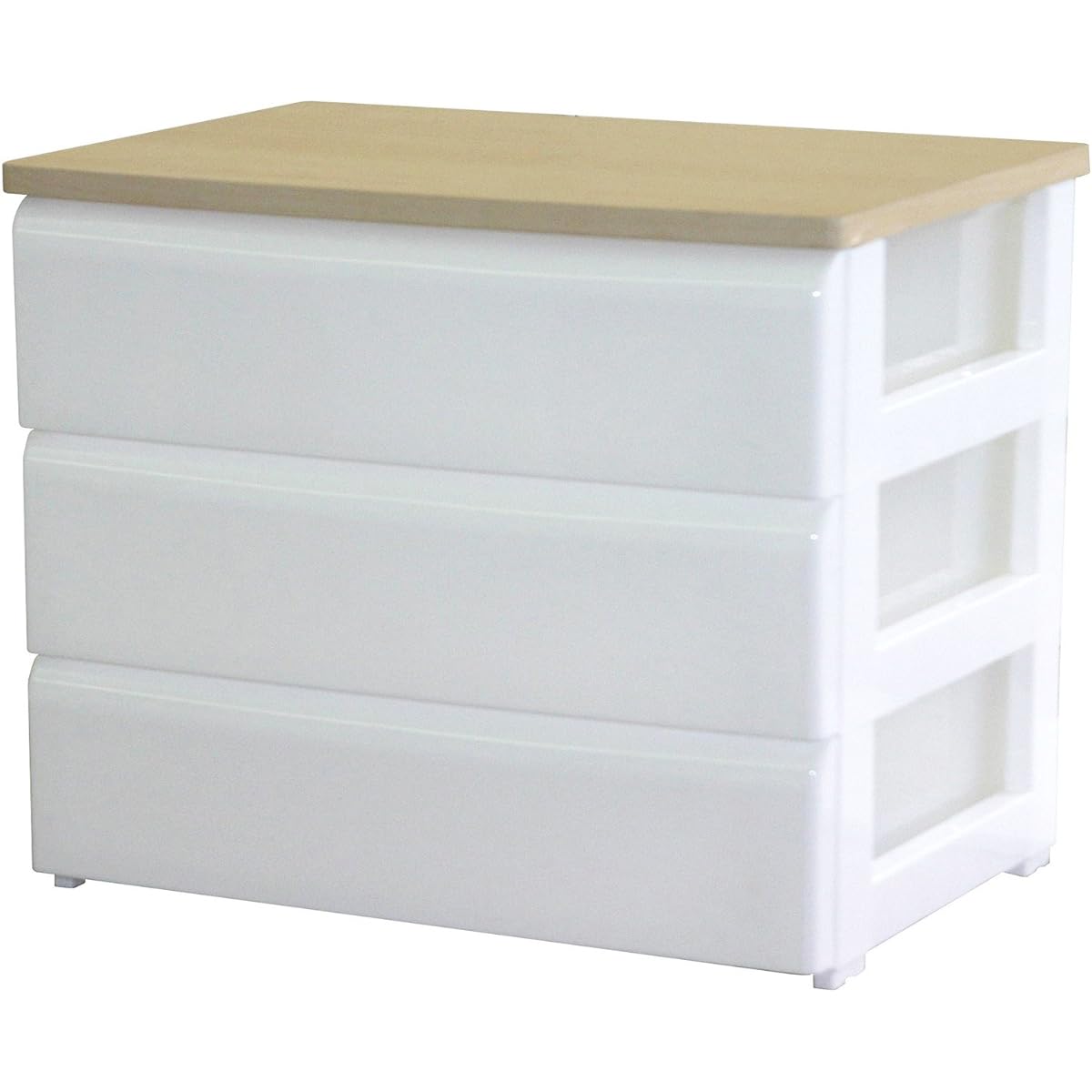 Heiwa Kogyo Chest TW 3 Tier Wooden Top 743 White