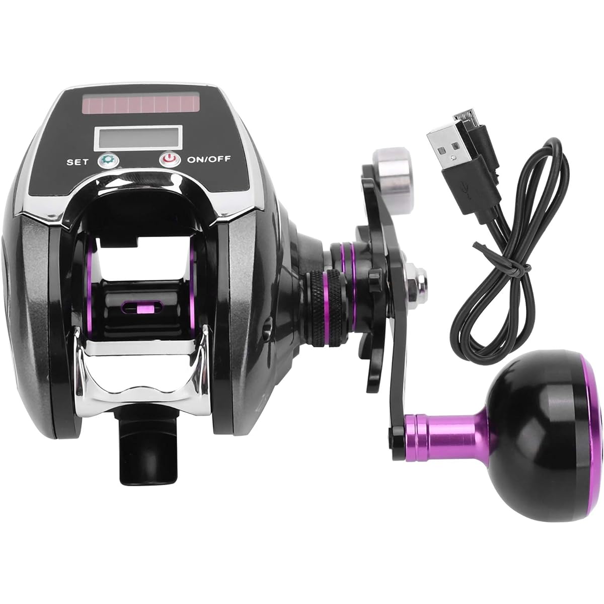 Electric Indian, magnetic brake reel, rechargeable general-purpose raft fishing for lure fishing