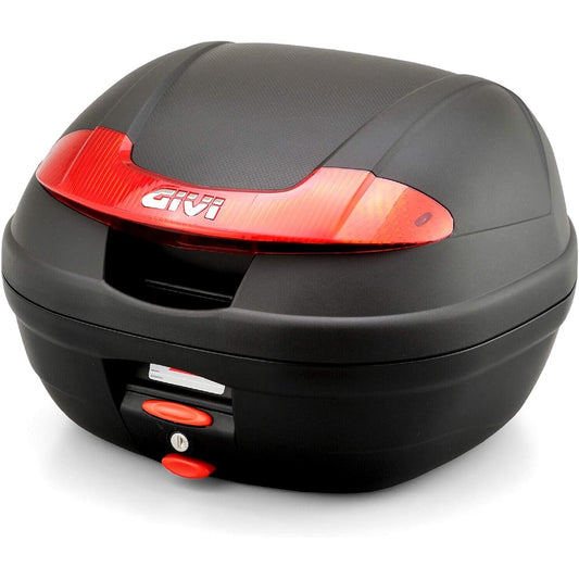 GIVI Motorcycle Rear Box Monolock 34L VISION Series E340N Red Lens 66788