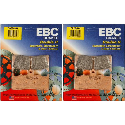 EBC Double-H Sintered Metal Brake Pads FA294HH (2 Packs - Enough for 2 Rotors)