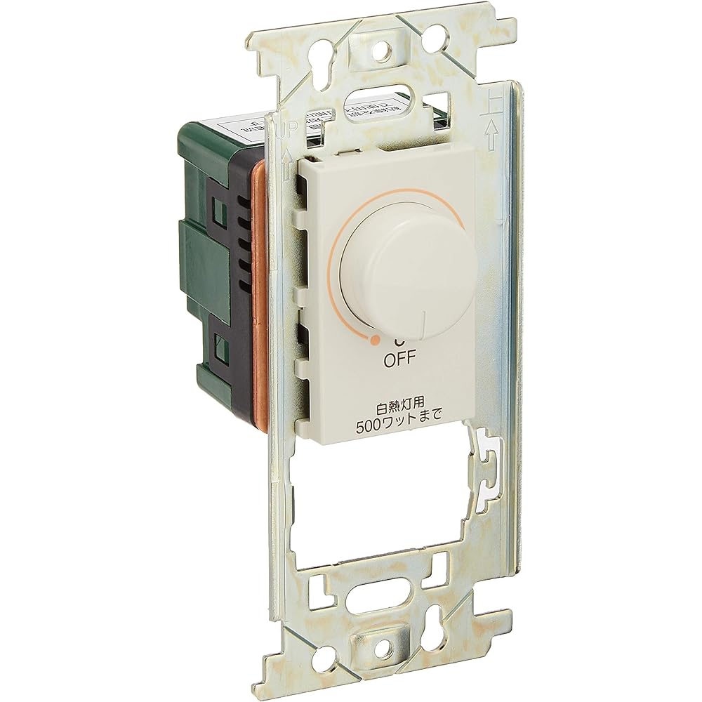 Panasonic Full Color Mood Switch B Single Cut Incandescent Light Control Rotary Type 500W WN575159