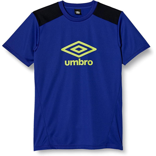 [Umbro] Men's Soccer T-Shirt, Short Sleeve, Sweat Absorbent, Quick Drying, Dry, Stretch, Mesh, Practice, Club Activities, Training