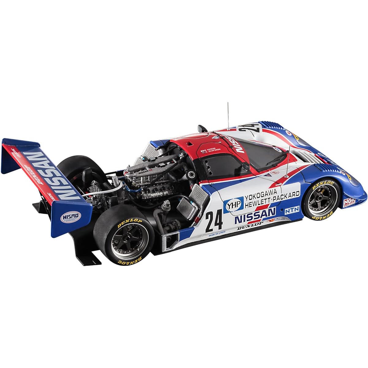 Hasegawa 1/24 YHP Nissan R89C Super Detail Plastic Model CH54