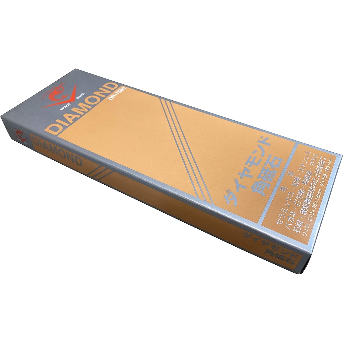 Naniwa Polishing Industry Naniwa Diamond Square Whetstone DR-7560 #6000