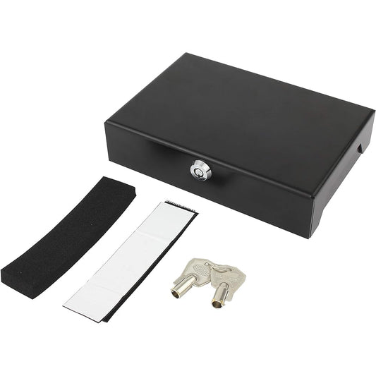 POSH Motorcycle Supplies ETC Storage BOX Single Universal Black 500210-06