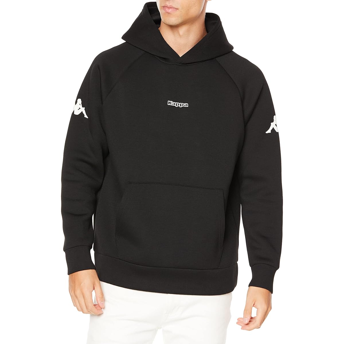 [Kappa] Hoodie SCUBA DOUBLE KNIT HOODIE w/3 Logo Men's
